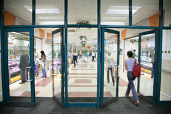 glass entry doors