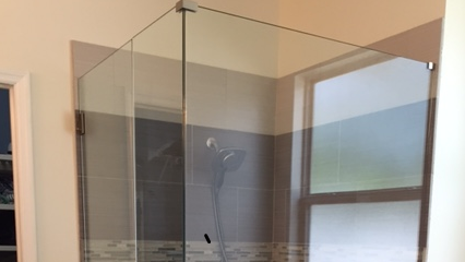 Frameless Shower